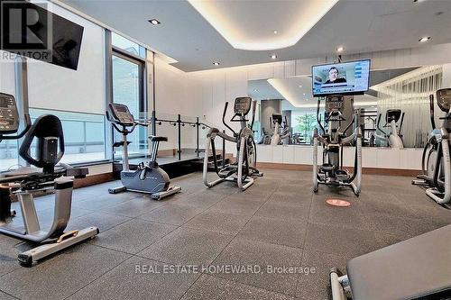 2601 - 125 Redpath Avenue, Toronto, ON - Indoor Photo Showing Gym Room