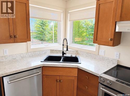Rempel Acreage, Swift Current Rm No. 137, SK - Indoor Photo Showing Kitchen With Double Sink