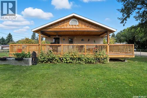 16 Walsh Street, Qu'Appelle, SK - Outdoor With Deck Patio Veranda