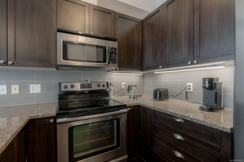 #207-99 Chapel St, Nanaimo, BC - Indoor Photo Showing Kitchen