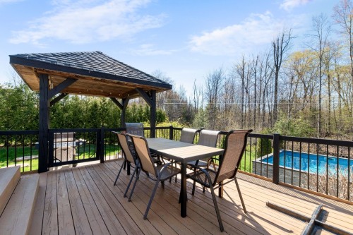 Cour - 644 Rue Des Sureaux, Saint-Jérôme, QC - Outdoor With Deck Patio Veranda With Exterior