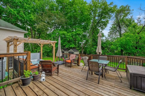 Terrasse - 196 Rue Argyle, Shawville, QC - Outdoor With Deck Patio Veranda With Exterior
