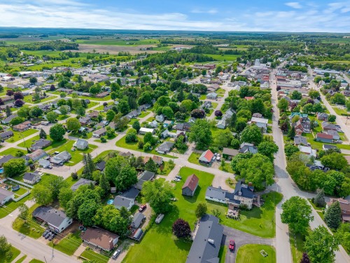 Photo aérienne - 196 Rue Argyle, Shawville, QC - Outdoor With View