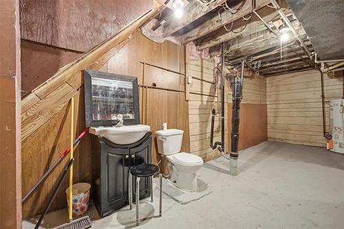 384 Magnus Ave, Winnipeg, MB - Indoor Photo Showing Basement