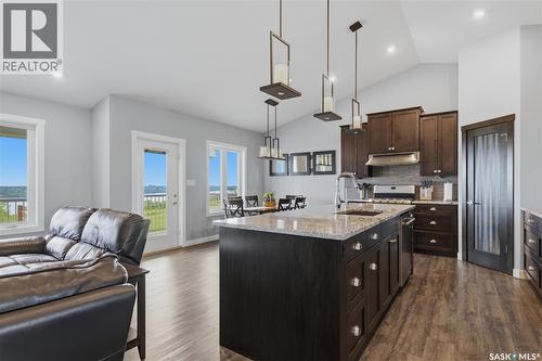 12 Valley Ridge Road, Last Mountain Lake, SK - Indoor Photo Showing Kitchen With Upgraded Kitchen