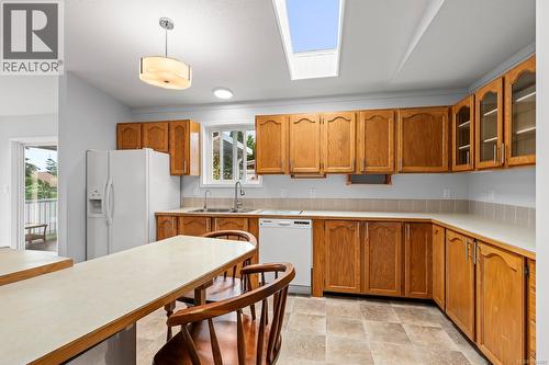 2233 6Th St E, Courtenay, BC - Indoor Photo Showing Kitchen With Double Sink