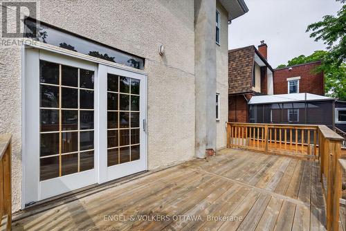 75 Ross Avenue, Ottawa, ON - Outdoor With Deck Patio Veranda With Exterior
