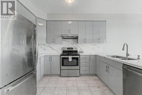 Upper - 53 Nathan Crescent, Barrie, ON - Indoor Photo Showing Kitchen With Stainless Steel Kitchen With Double Sink