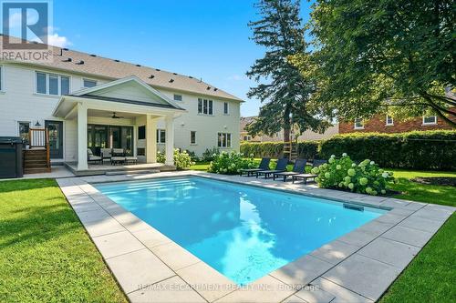 940 Gorton Avenue, Burlington, ON - Outdoor With In Ground Pool