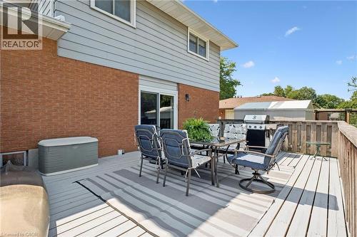 18 Strathcona Crescent, Kitchener, ON - Outdoor With Deck Patio Veranda With Exterior