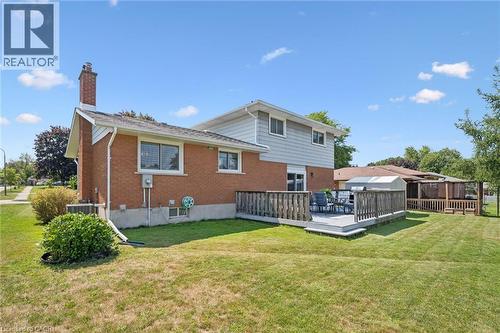 18 Strathcona Crescent, Kitchener, ON - Outdoor With Deck Patio Veranda With Exterior