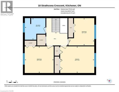 2nd Level - 18 Strathcona Crescent, Kitchener, ON - Other