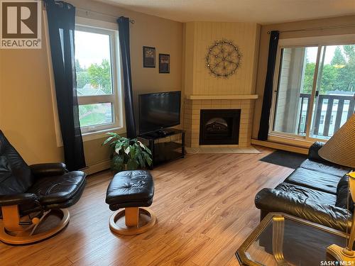237 510 Prairie Avenue, Saskatoon, SK - Indoor Photo Showing Living Room With Fireplace