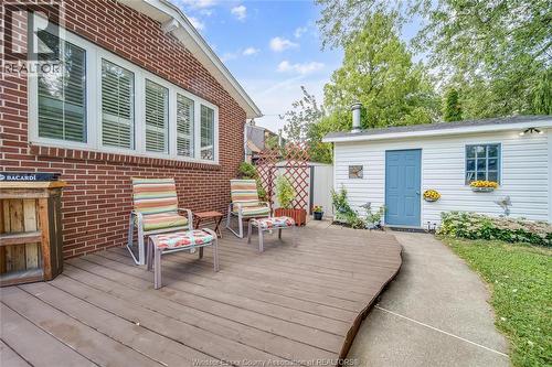 2784 Alexandra Ave, Windsor, ON - Outdoor With Deck Patio Veranda With Exterior
