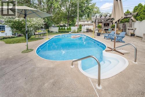 2784 Alexandra Ave, Windsor, ON - Outdoor With In Ground Pool