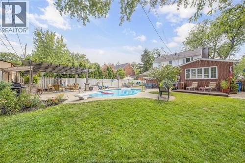 2784 Alexandra Ave, Windsor, ON - Outdoor With In Ground Pool