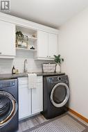 Main floor laundry - 