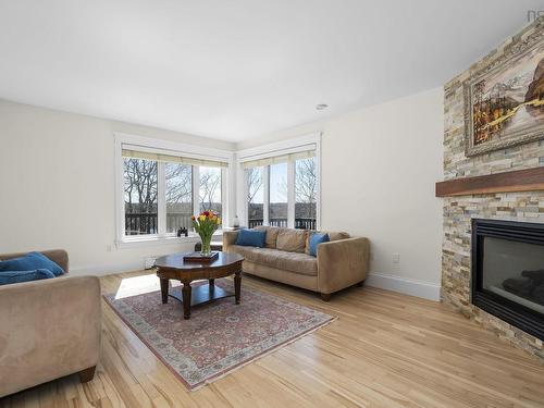 27 Sheffield Court, Fall River, NS - Indoor Photo Showing Living Room With Fireplace