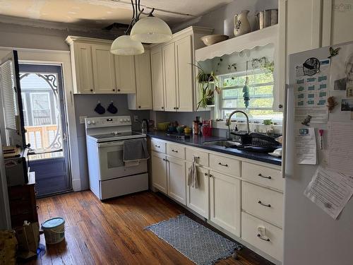 45 Scotia Street, Bridgewater, NS - Indoor Photo Showing Kitchen With Double Sink