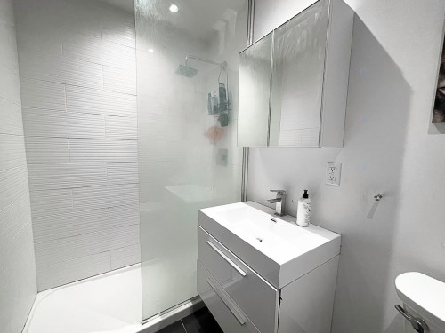 Bathroom - 412-3300 Av. Troie, Montréal (Côte-Des-Neiges/Notre-Dame-De-Grâce), QC - Indoor Photo Showing Bathroom