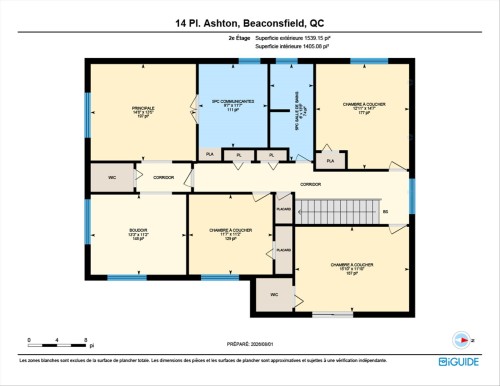 Plan (croquis) - 14 Place Ashton, Beaconsfield, QC - Other