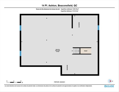 Plan (croquis) - 14 Place Ashton, Beaconsfield, QC - Other