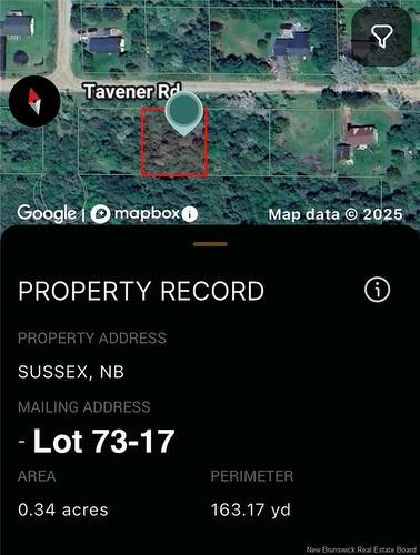 73 Tavener Terr, Picadilly, NB 
