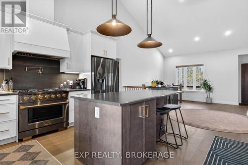 9304 Perth Road, Rideau Lakes, ON - Indoor Photo Showing Kitchen With Stainless Steel Kitchen With Upgraded Kitchen