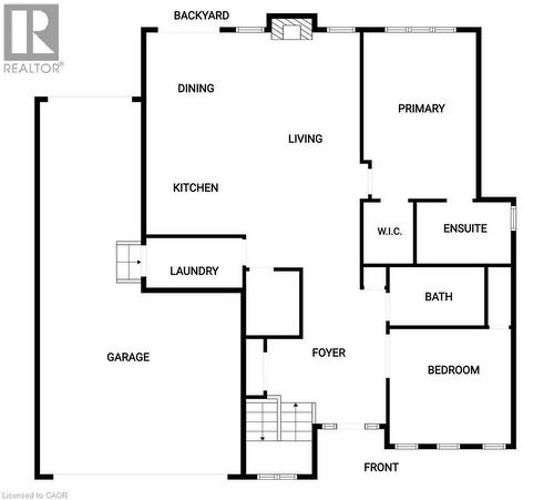 Floor plan - 10 Craddock Boulevard, Jarvis, ON - Other