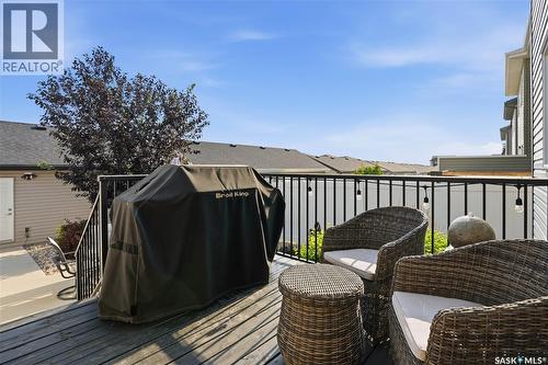 5413 Green Silverberry Drive E, Regina, SK - Outdoor With Deck Patio Veranda With Exterior