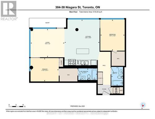 304 - 38 NIAGARA STREET , Toronto, Ontario M5V 3X1 2