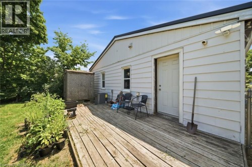8 Russell Street, Brantford, ON - Outdoor With Deck Patio Veranda With Exterior