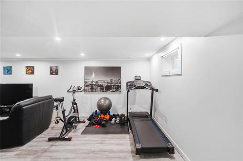 19 Lechman Place, Winnipeg, MB - Indoor Photo Showing Gym Room
