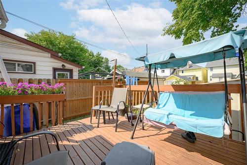 207 Hill Street, Winnipeg, MB - Outdoor With Deck Patio Veranda With Exterior