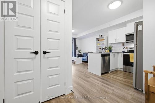308 - 107 Roger Street, Waterloo, ON - Indoor Photo Showing Kitchen