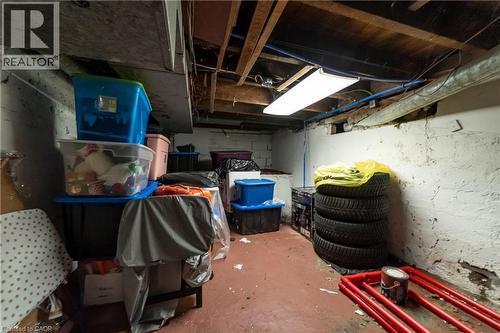 33 Railway Street, Hamilton, ON - Indoor Photo Showing Basement