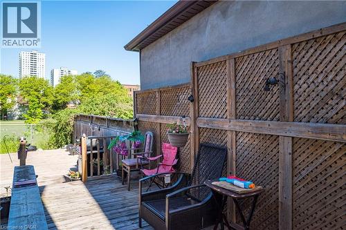 33 Railway Street, Hamilton, ON - Outdoor With Deck Patio Veranda With Exterior