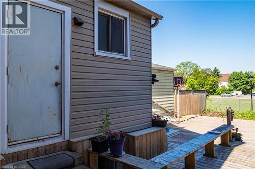 33 Railway Street, Hamilton, ON - Outdoor With Deck Patio Veranda With Exterior