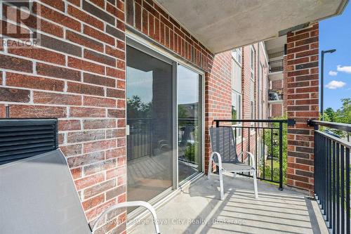 212 - 37 Goodwin Drive, Guelph (Pineridge/Westminster Woods), ON - Outdoor With Balcony With Exterior