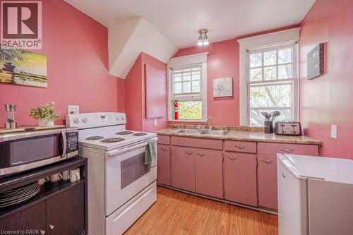 3 Glasgow Street, Kitchener, ON - Indoor Photo Showing Kitchen With Double Sink