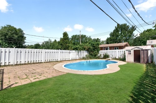 Pool - 9717 Rue Jeannette, Montréal (Lasalle), QC - Outdoor With In Ground Pool