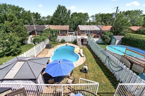 Pool - 9717 Rue Jeannette, Montréal (Lasalle), QC - Outdoor With In Ground Pool With Deck Patio Veranda