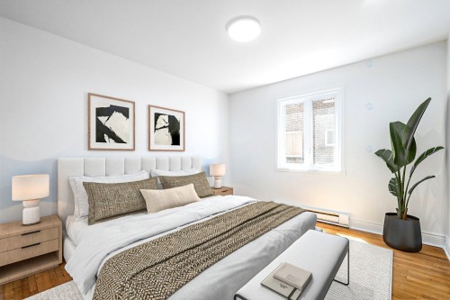 Chambre à coucher - 3-41 Rue René-Philippe, Longueuil (Le Vieux-Longueuil), QC - Indoor Photo Showing Bedroom