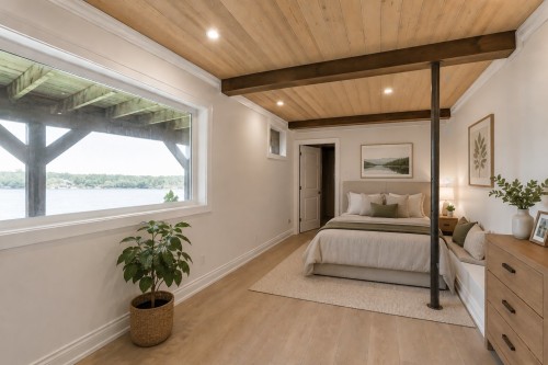 Chambre à coucher - 70 Ch. Du Lac-St-Louis E., Saint-Zénon, QC - Indoor Photo Showing Bedroom