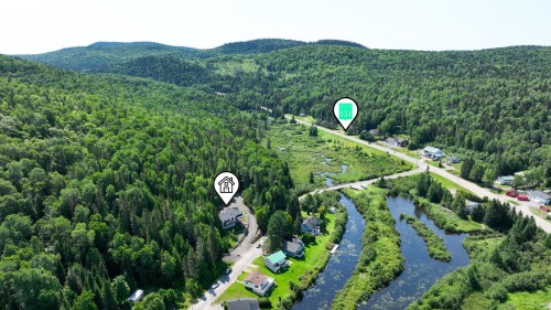 Vue d'ensemble - 70 Ch. Du Lac-St-Louis E., Saint-Zénon, QC - Outdoor With View