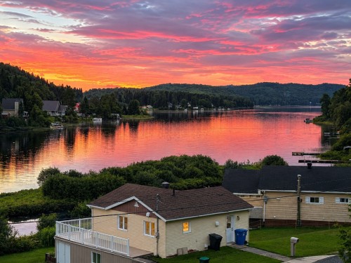Vue d'ensemble - 70 Ch. Du Lac-St-Louis E., Saint-Zénon, QC - Outdoor With Body Of Water With View