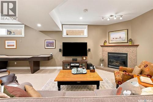 226 Brookdale Crescent, Saskatoon, SK - Indoor With Fireplace
