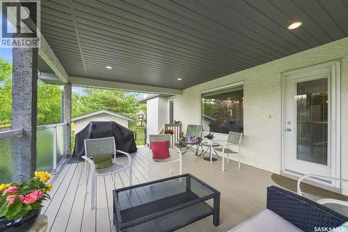226 Brookdale Crescent, Saskatoon, SK - Outdoor With Deck Patio Veranda With Exterior