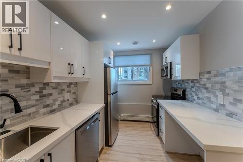 410 Hazel Street Unit# 101, Waterloo, ON - Indoor Photo Showing Kitchen With Stainless Steel Kitchen