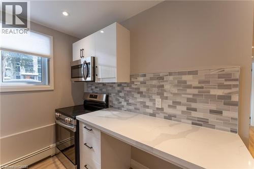 410 Hazel Street Unit# 101, Waterloo, ON - Indoor Photo Showing Kitchen